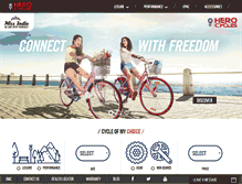 Tablet Screenshot of herocycles.com